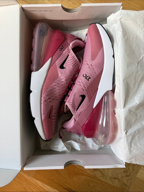 Nike Shoes - Nike Air Max 270 Women's Pink/Black Athletic Sneakers